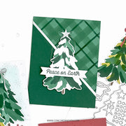 Concord & 9th - Triple-step Evergreen Stamp Set