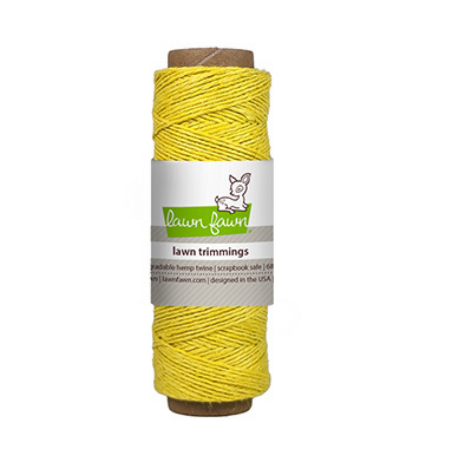 Lawn Fawn - Yellow Hemp Twine