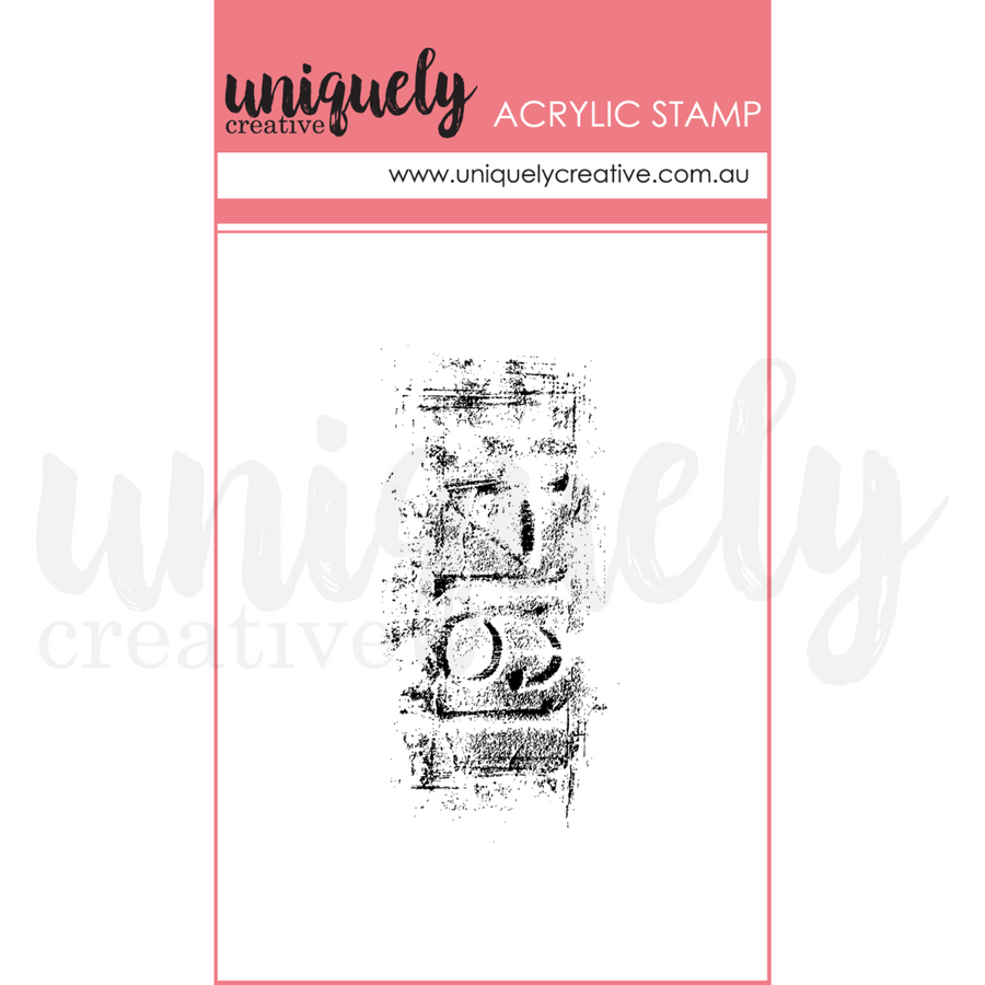 Uniquely Creative - Vintage Numbers Mark Making Mini Stamp