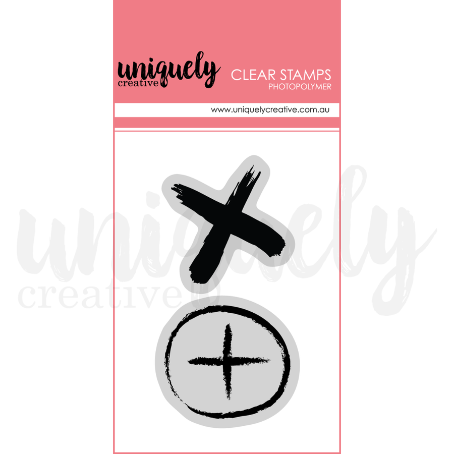 Uniquely Creative - Grunge Markers Stamp
