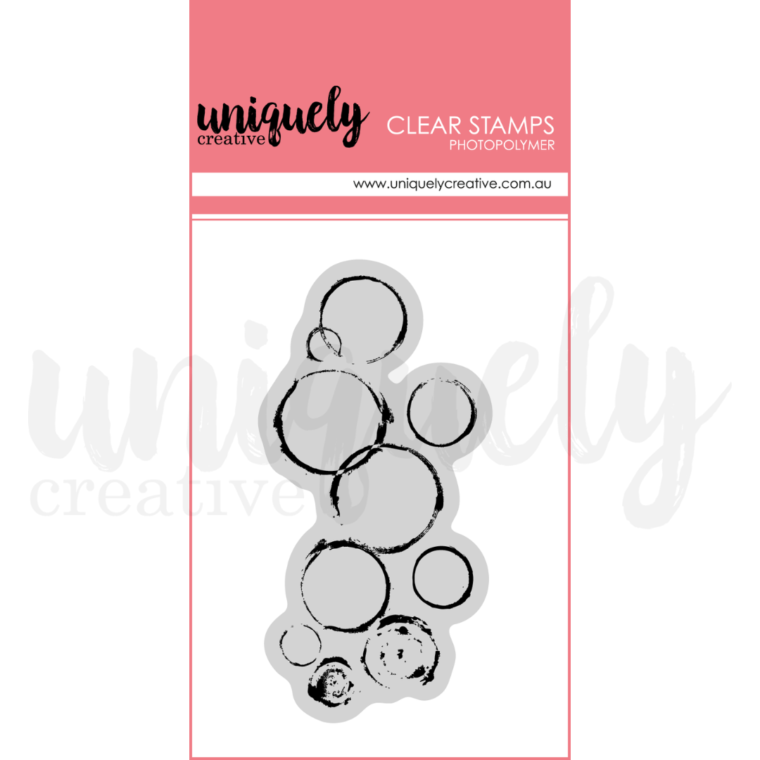 Uniquely Creative - Chaotic Round Stamp
