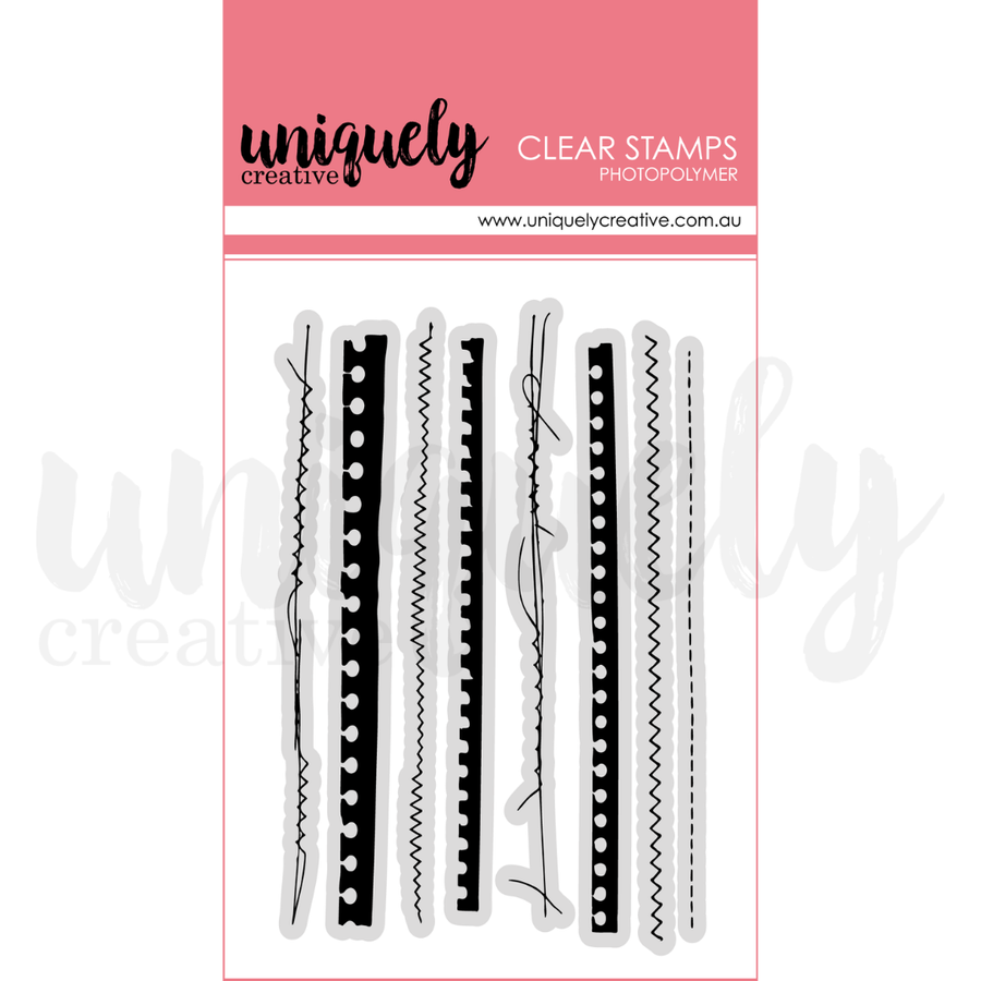 Uniquely Creative - Ripped & Stitched Stamp