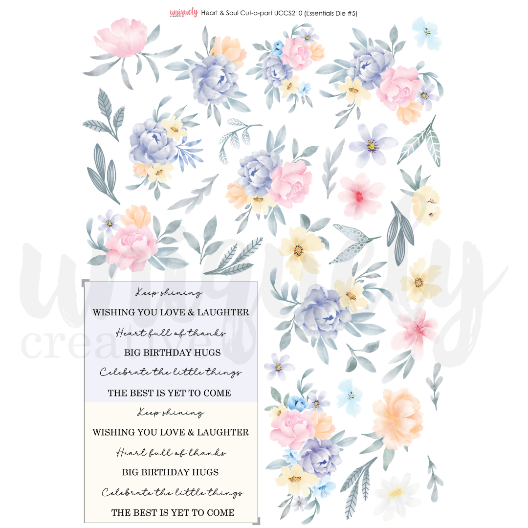 Uniquely Creative - Heart & Soul Cut-a-Part