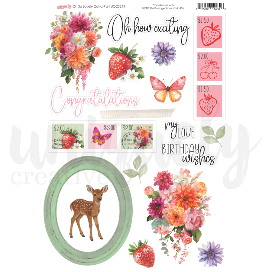 Uniquely Creative - Oh So Lovely Cut-a-Part (Oh So Lovely Collection)