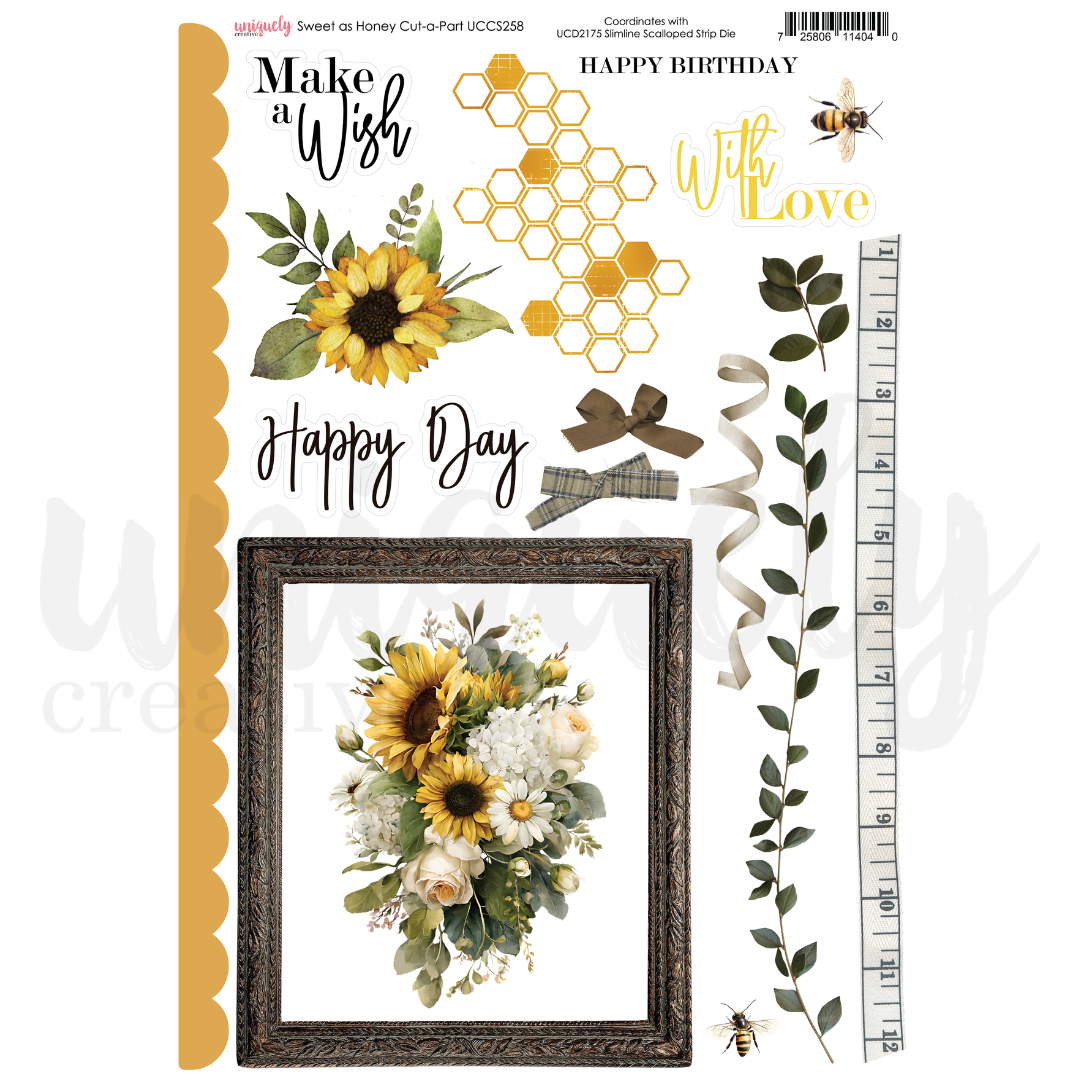 Uniquely Creative - Sweet as Honey Cut-a-Part (Sweet as Honey Collection)