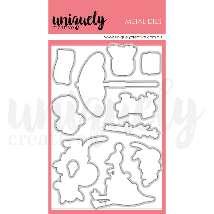 Uniquely Creative - Aussie Beachmas Fussy Cutting Die