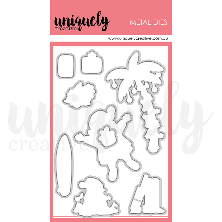 Uniquely Creative - Sandy Santa Christmas Fussy Cutting Die