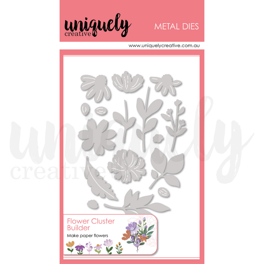 Uniquely Creative - Flower Cluster Builder Die