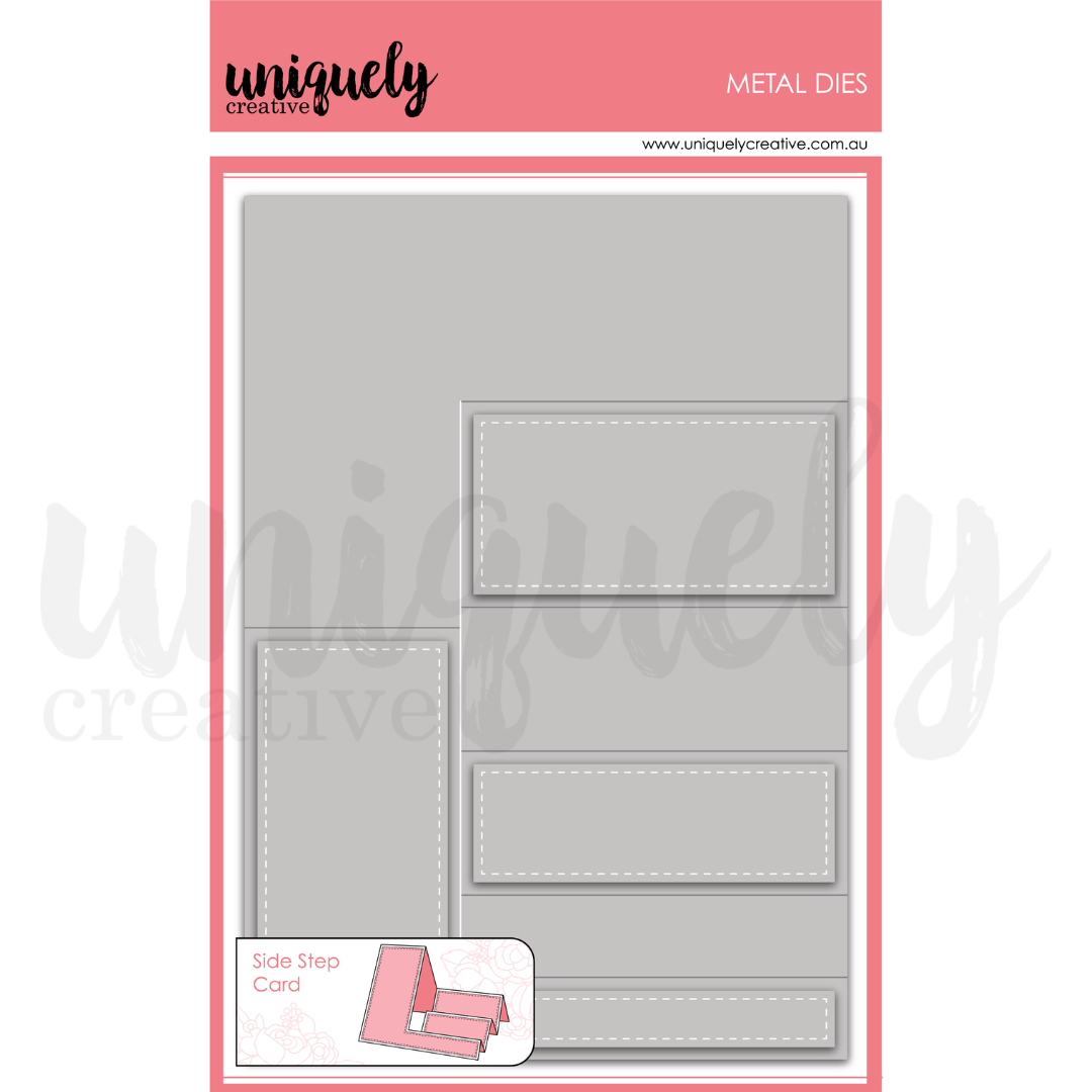 Uniquely Creative - Side Stepper Card Die