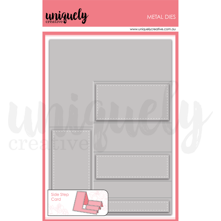Uniquely Creative - Side Stepper Card Die
