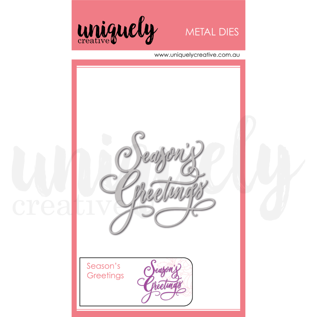 Uniquely Creative - Season's Greetings Die