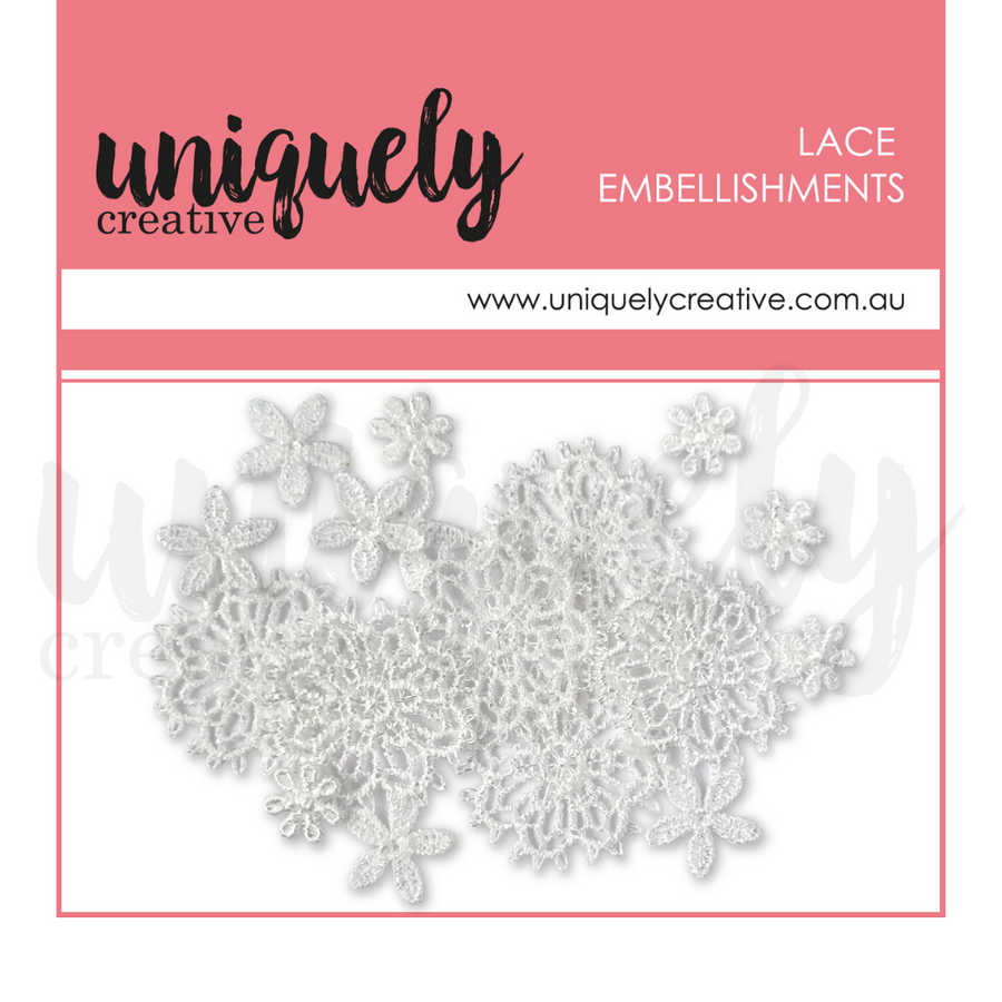 Uniquely Creative - Lace Daisies