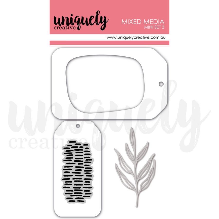 Uniquely Creative - Mixed Media Mini Set 3
