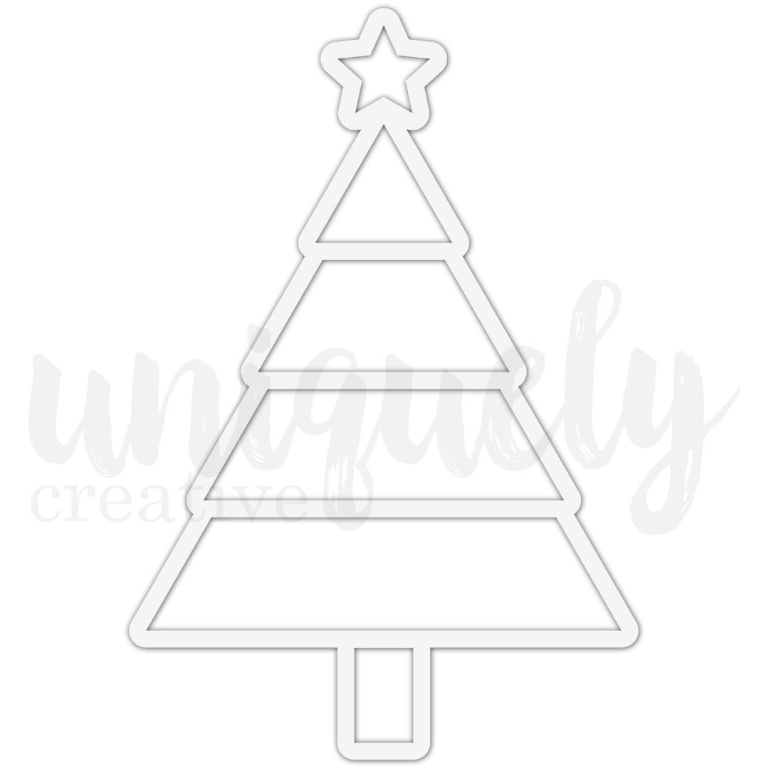 Uniquely Creative - Christmas Tree Overlay