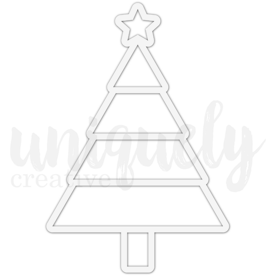 Uniquely Creative - Christmas Tree Overlay