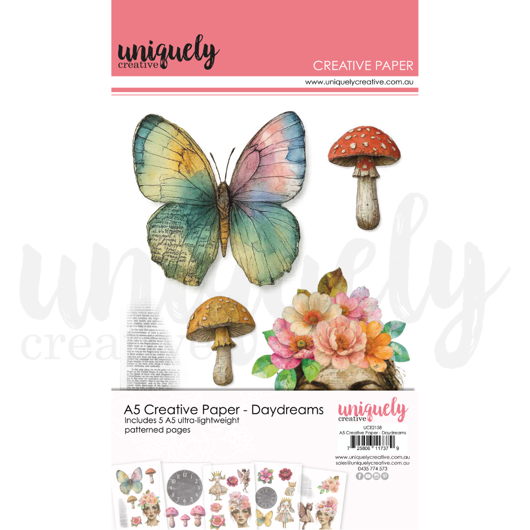 Uniquely Creative - A5 Creative Paper - Daydreams