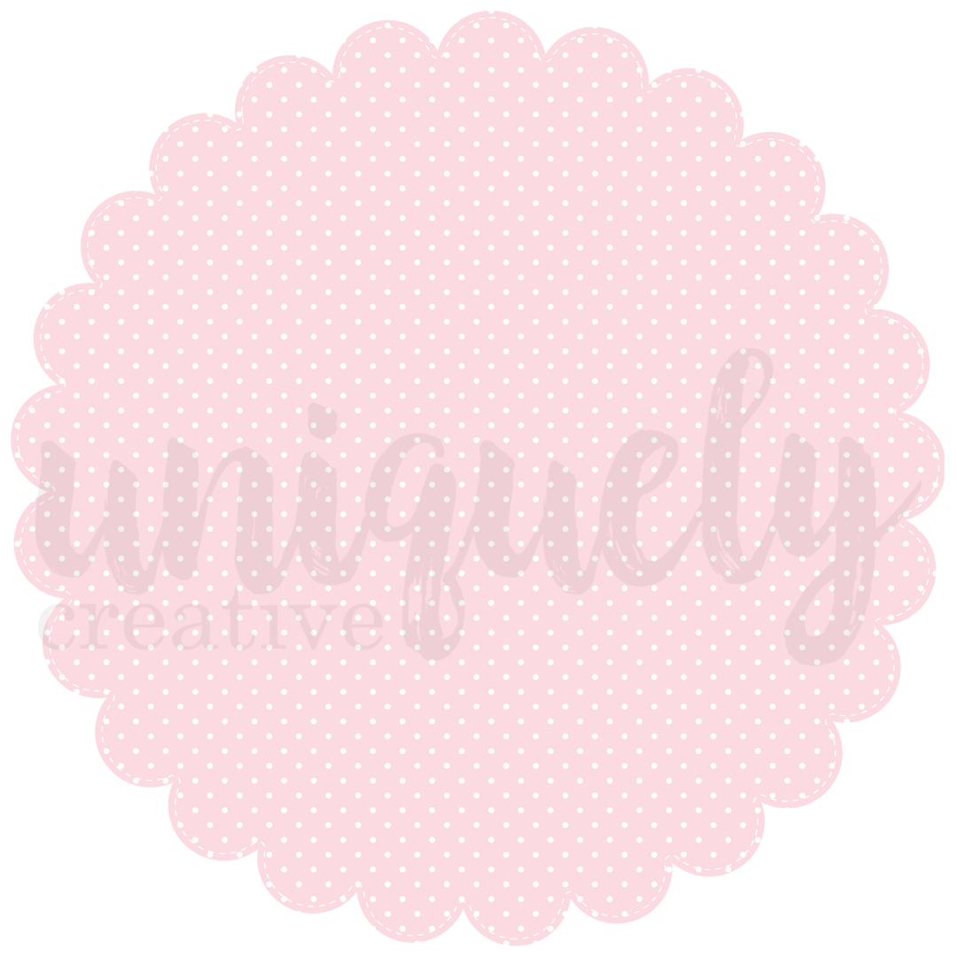 Uniquely Creative - Daydreams - Scalloped Decorative Base Layer