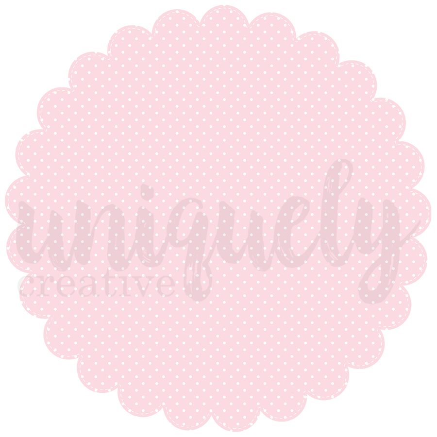 Uniquely Creative - Daydreams - Scalloped Decorative Base Layer