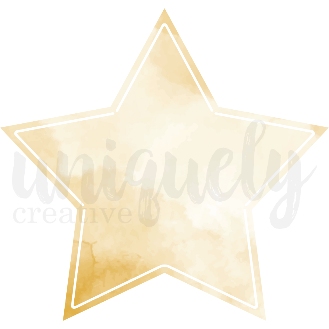 Uniquely Creative - Classic Star - Decorative Base Layer