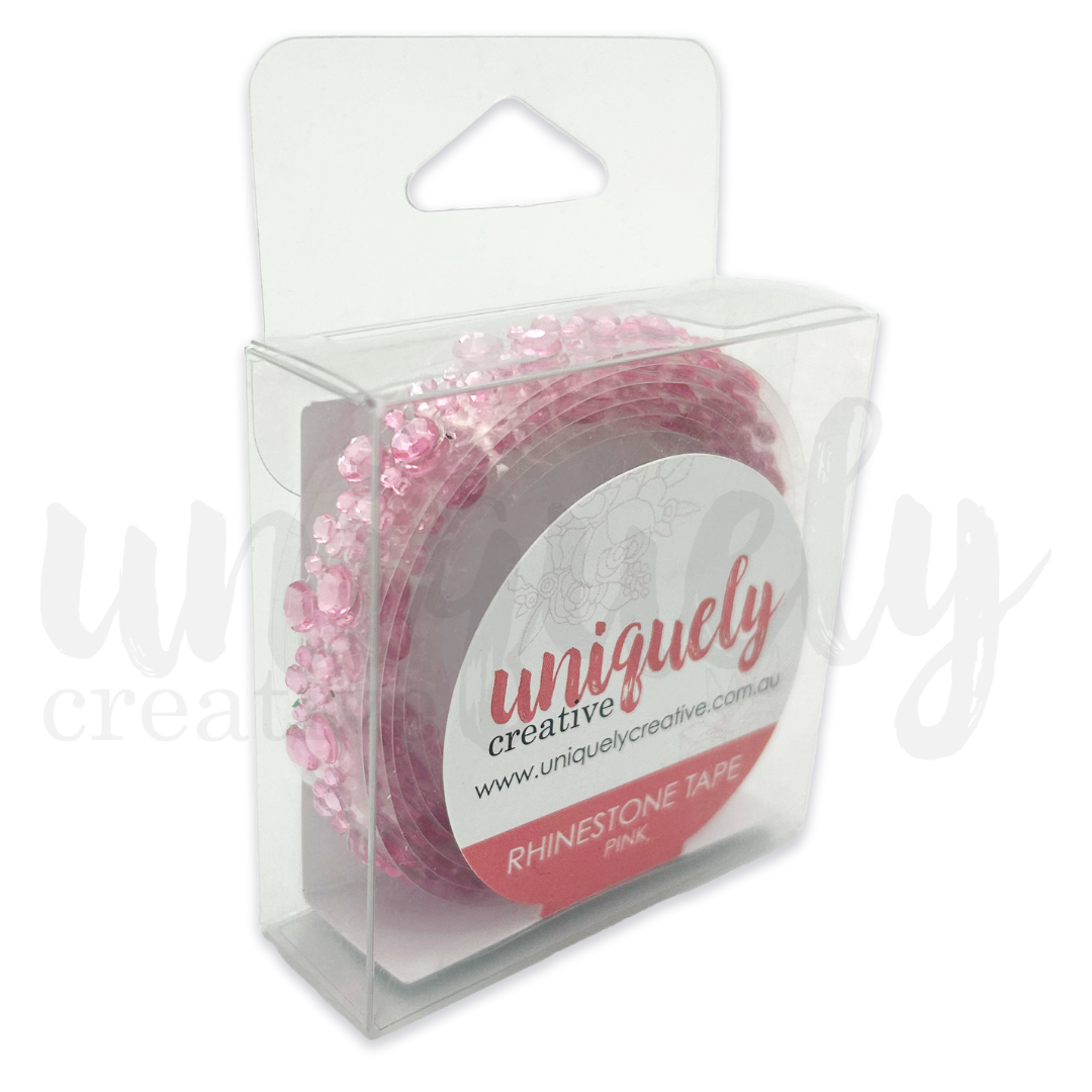 Uniquely Creative - Rhinestone Tape - Pink (Whispers of Wisdom Collection)