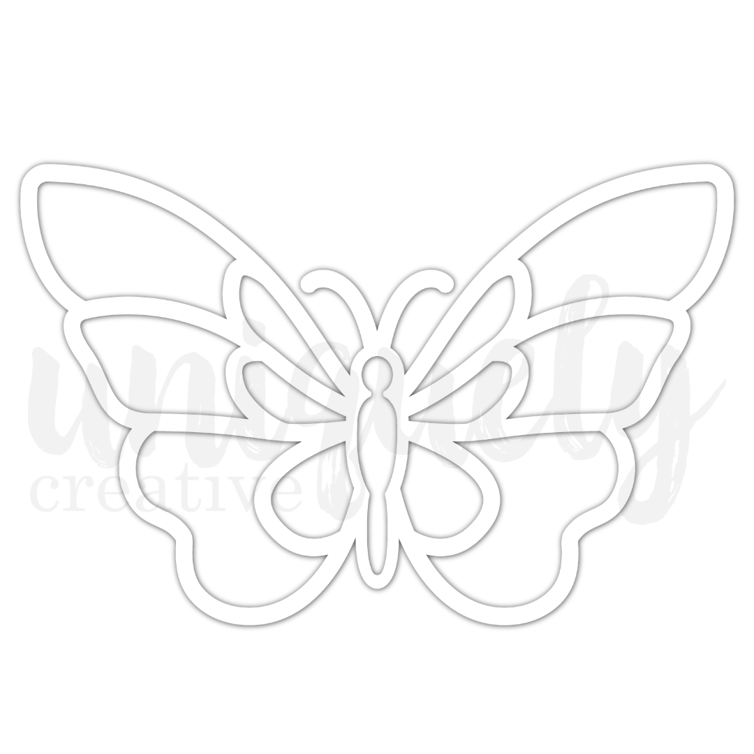 Uniquely Creative - Butterfly Overlay (Ultraviolet Delight Collection)