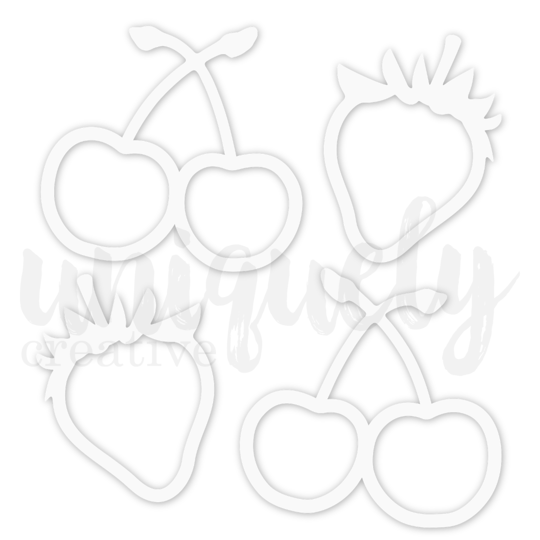 Uniquely Creative - Fruity Fun Overlays (Oh So Lovely Collection)