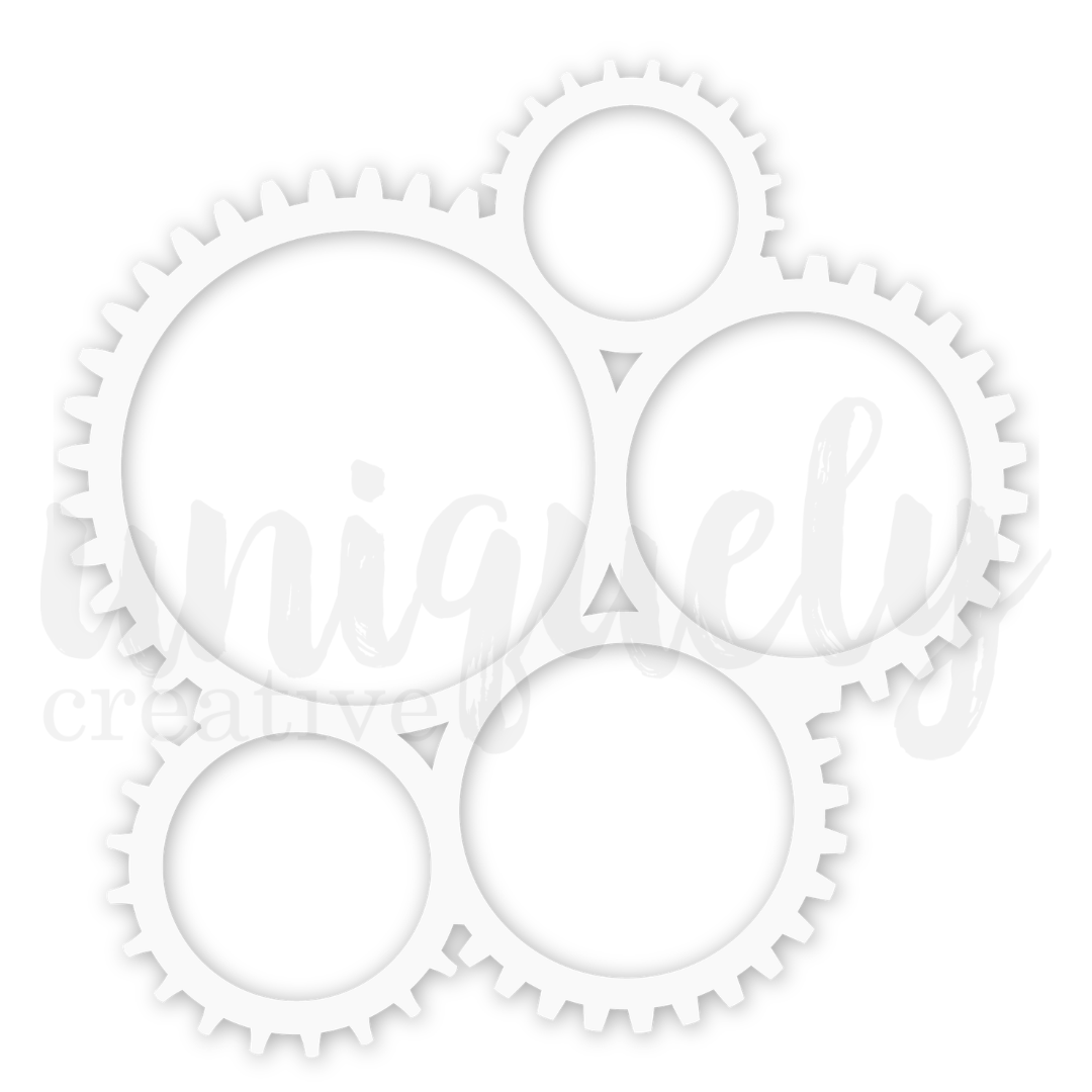 Uniquely Creative - Cogs Overlay (Wings & Wheels Collection)