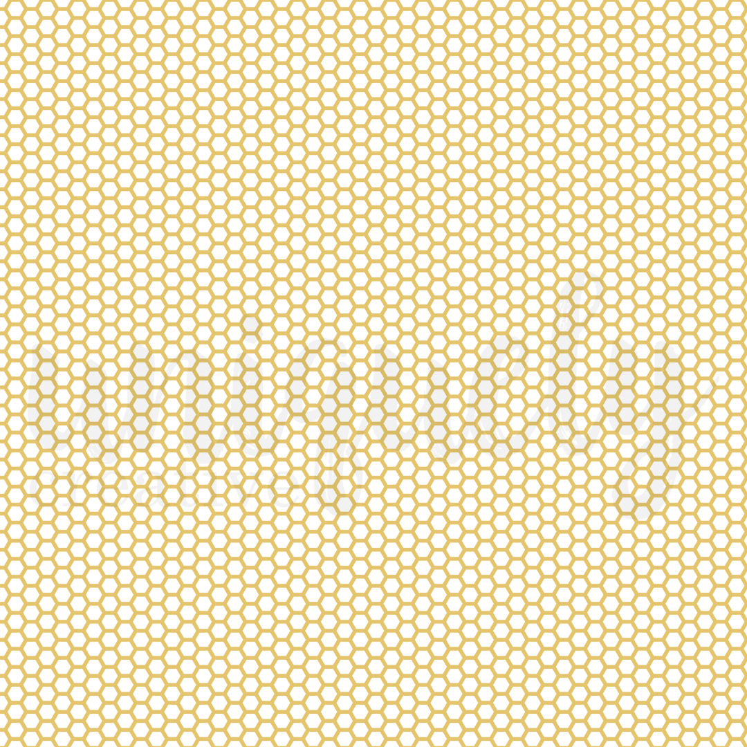 Uniquely Creative - Honeycomb Foil Acetate (Sweet as Honey Collection)