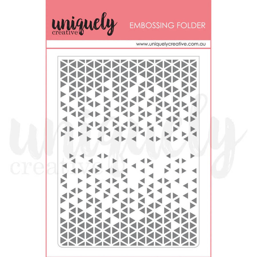 Uniquely Creative - Dazzle Embossing Folder