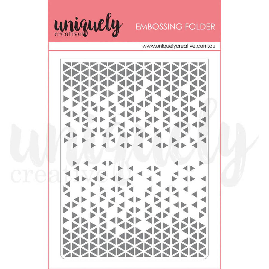 Uniquely Creative - Dazzle Embossing Folder