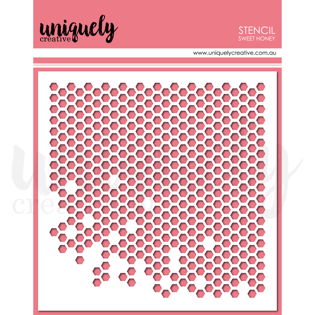 Uniquely Creative - Sweet Honey Stencil (Sweet as Honey Collection)