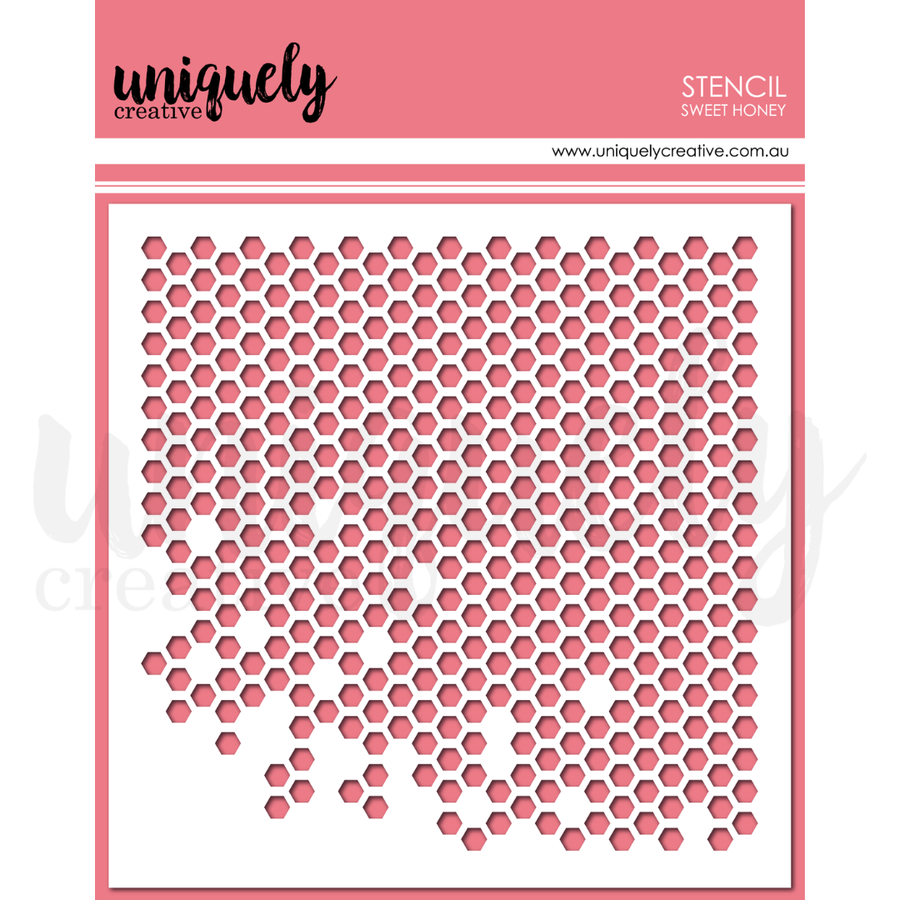 Uniquely Creative - Sweet Honey Stencil (Sweet as Honey Collection)