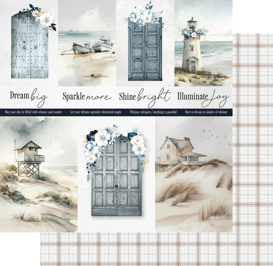 Uniquely Creative - Whimsical Tides Paper (Shades of Whimsy Collection)