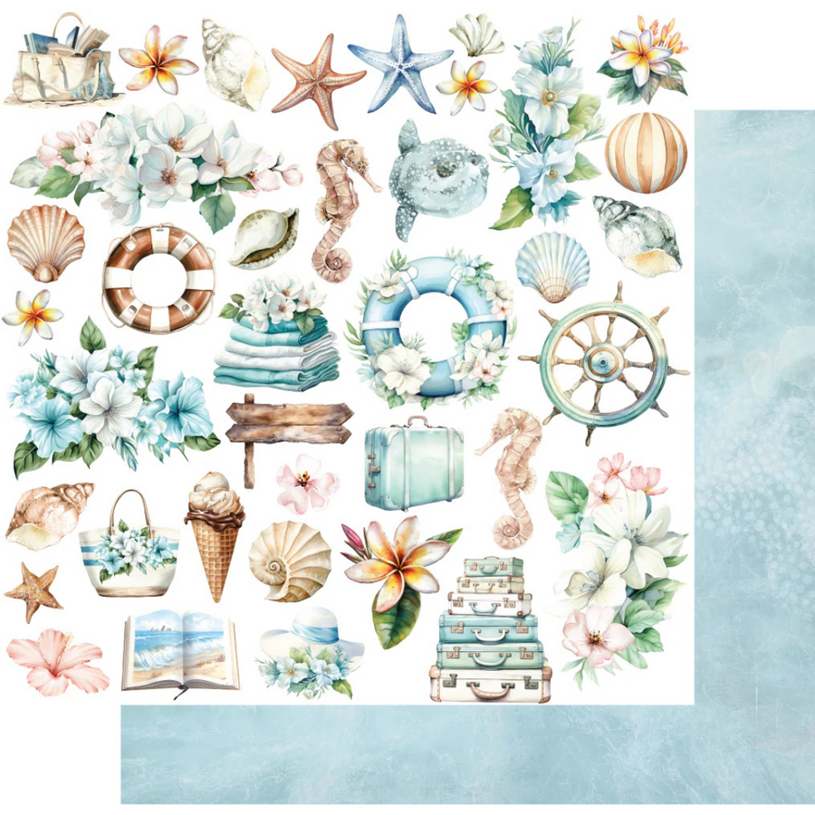 Uniquely Creative - Days Like This Paper (Coastal Bliss Collection)