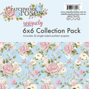 Uniquely Creative - Patchwork Roses 6" x 6" Collection Pack front cover