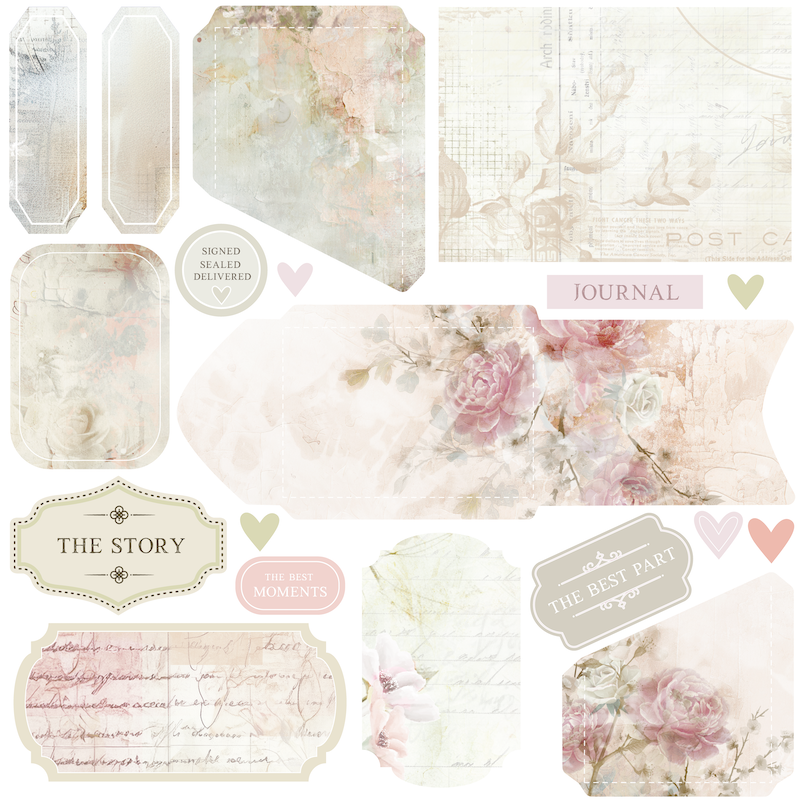 Uniquely Creative - The Story - Folio Bits Paper (Dear Diary Collection)