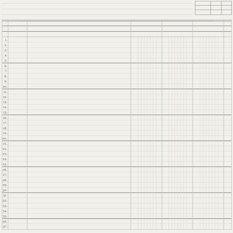 Uniquely Creative - Northline Paper (Field Notes Collection) Side B