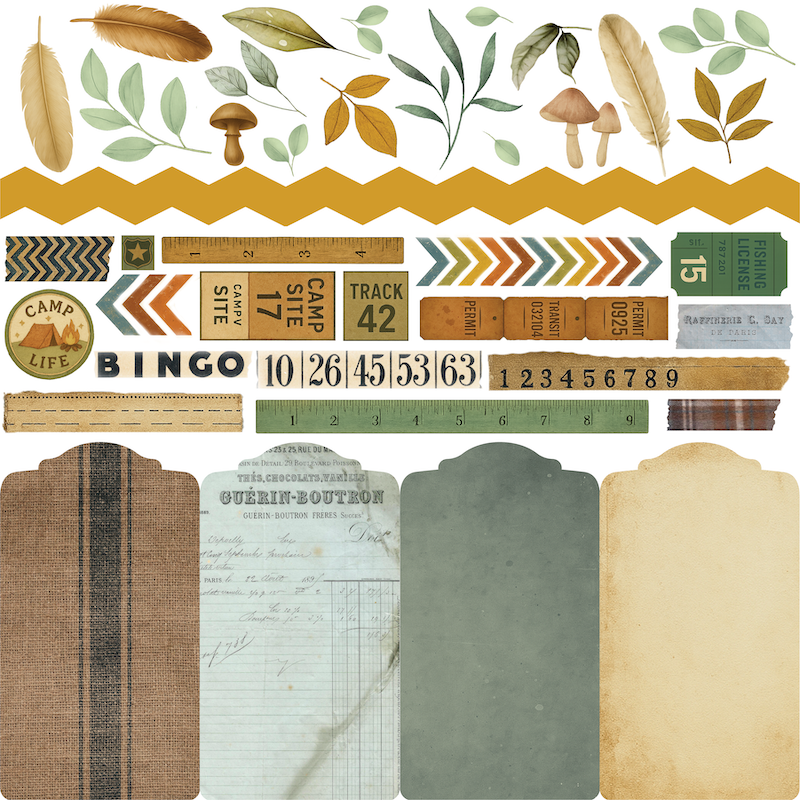 Uniquely Creative - Wild Terrain Paper (Field Notes Collection) Side A