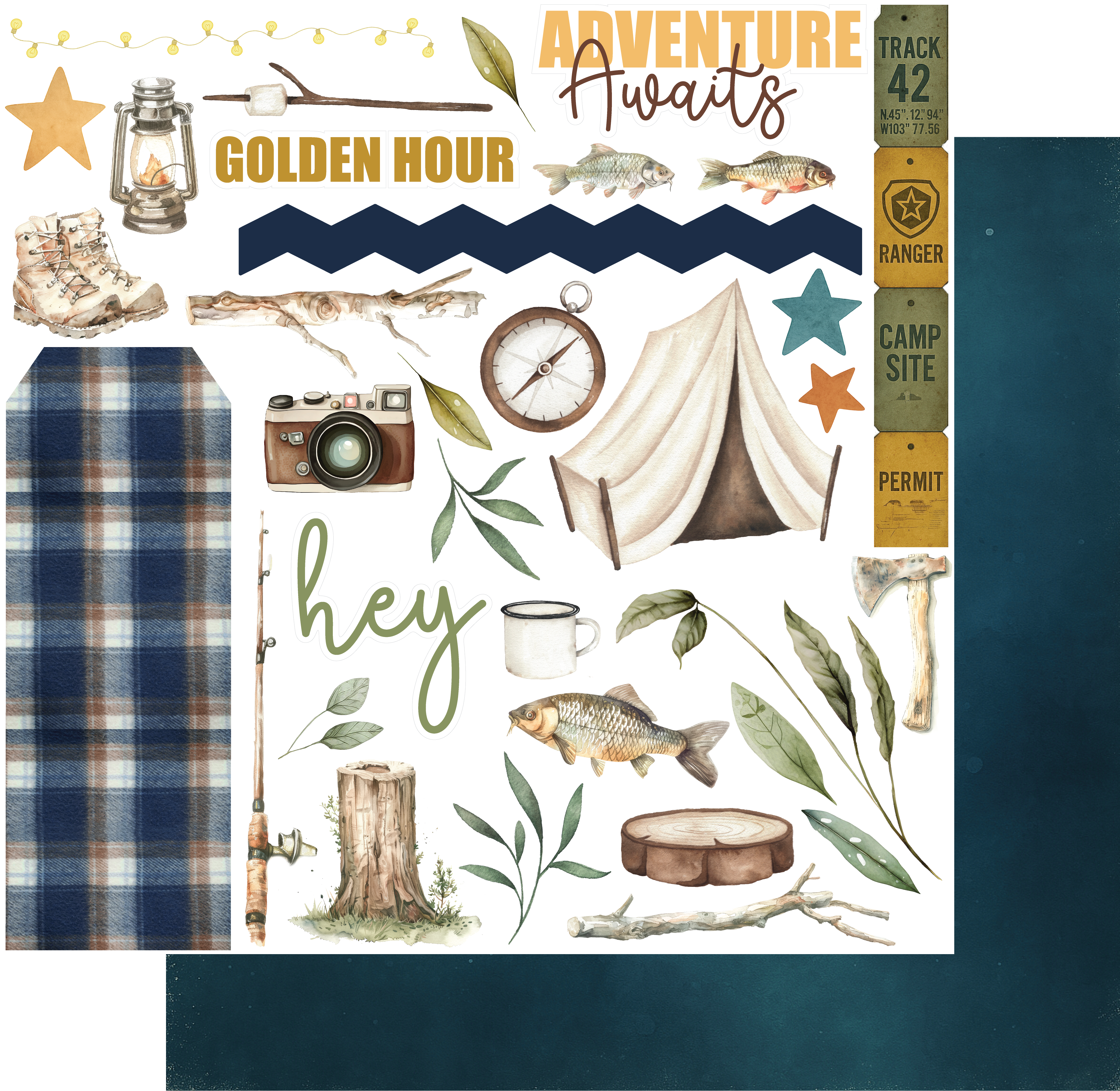 Uniquely Creative - Coordinates Paper (Field Notes Collection)