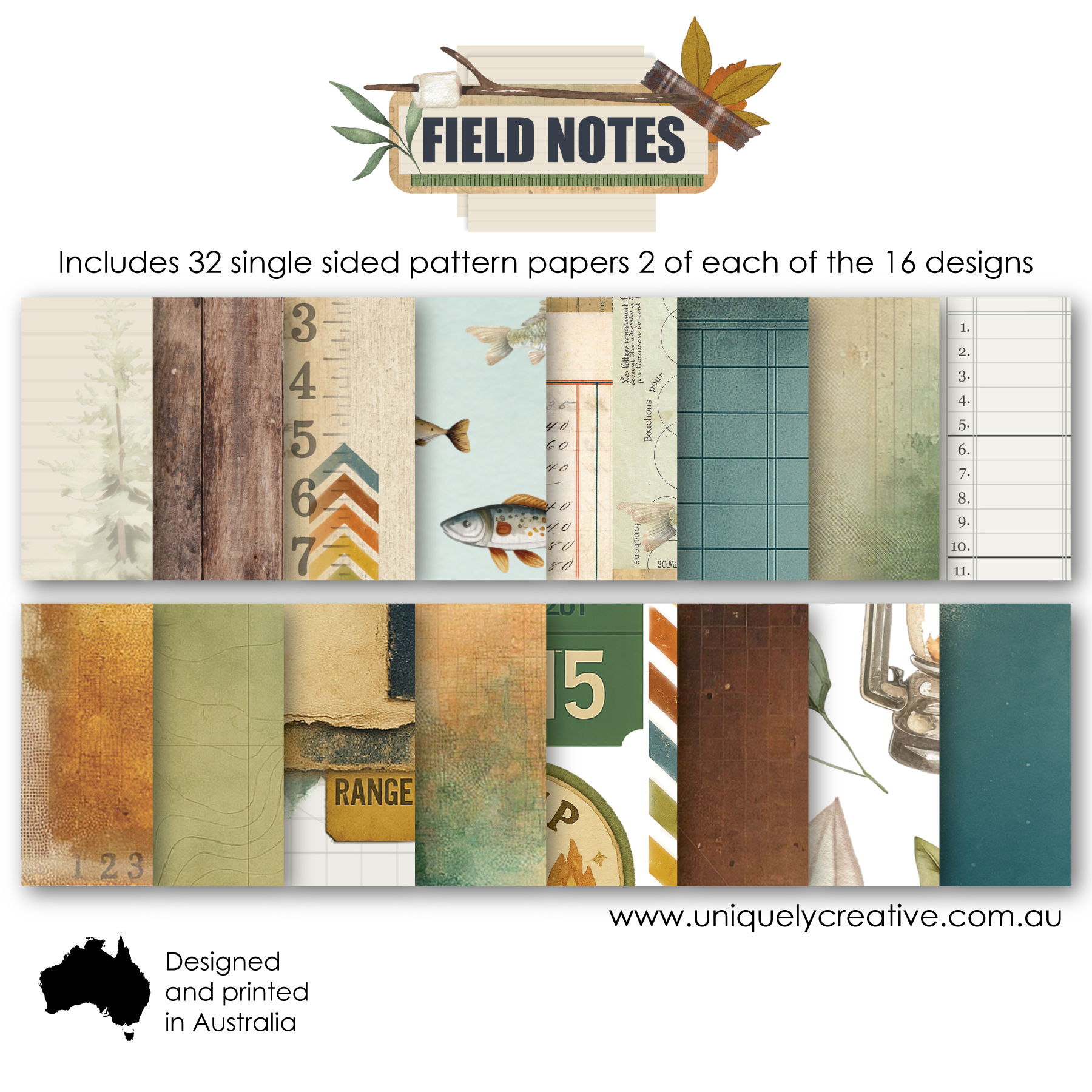 Uniquely Creative - Field Notes 6" x 6" Collection Pack