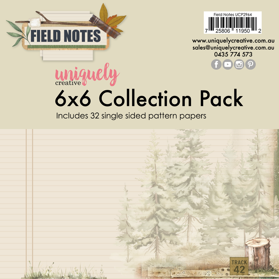 Uniquely Creative - Field Notes 6" x 6" Collection Pack
