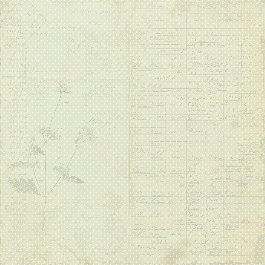 Uniquely Creative - Nature's Palette Paper (Botanical Chronicles Collection) Side B