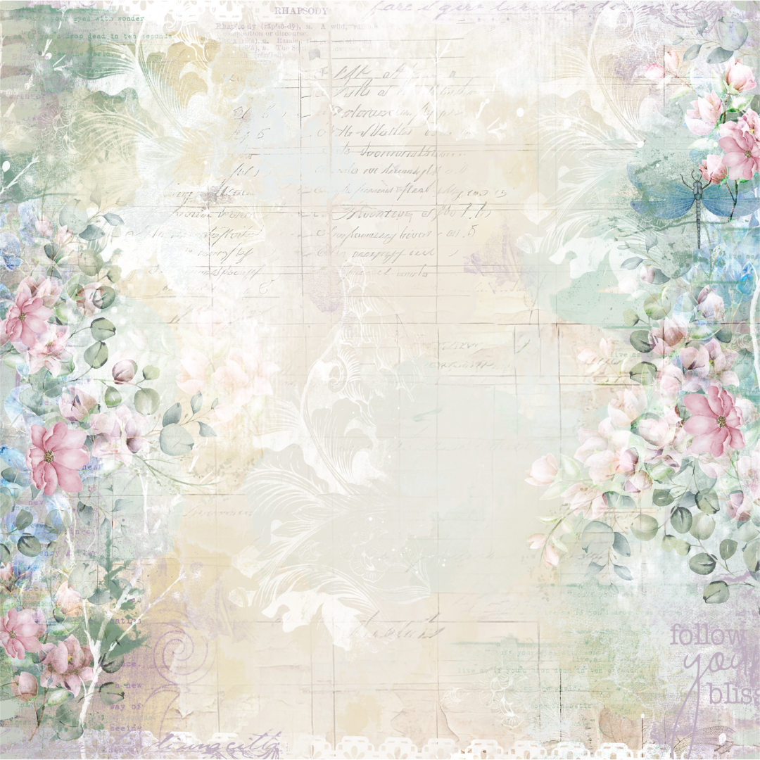 Uniquely Creative - A Study of Blooms Paper (Floral Archives Collection) Side A