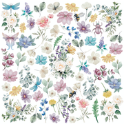 Uniquely Creative - Pretty Pollinators Paper (Floral Archives Collection) Side A