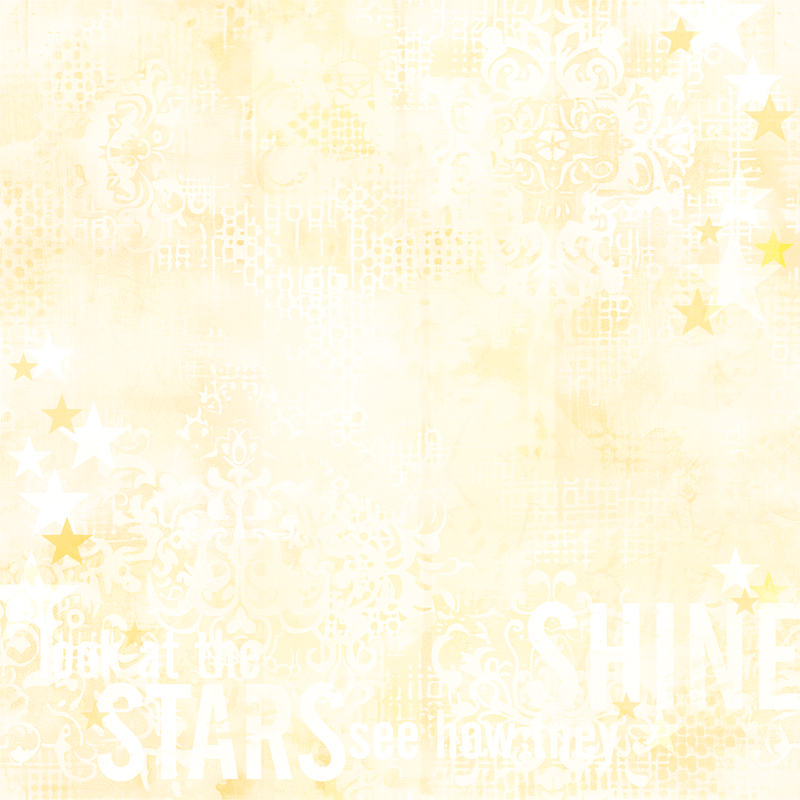 Uniquely Creative - Starlit Garden Paper Side B