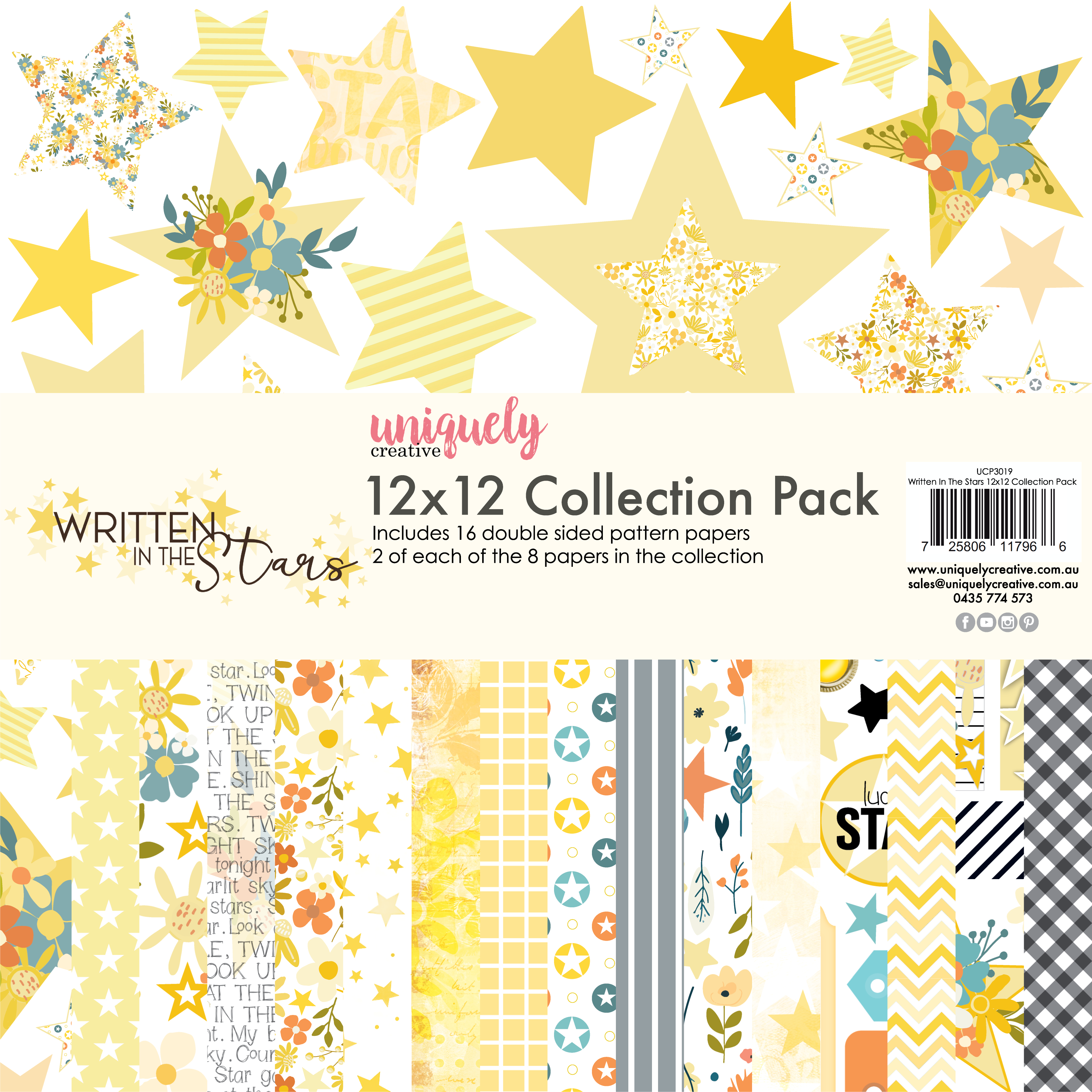 Uniquely Creative - Written in the Stars 12 x 12 Collection Pack