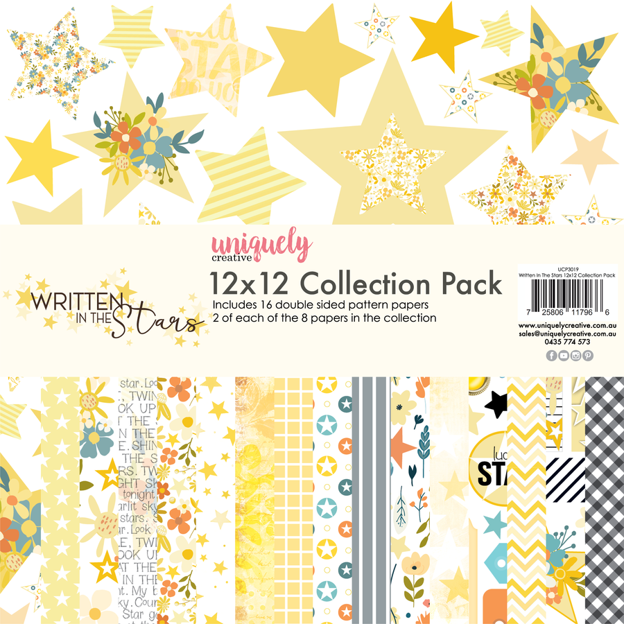 Uniquely Creative - Written in the Stars 12 x 12 Collection Pack