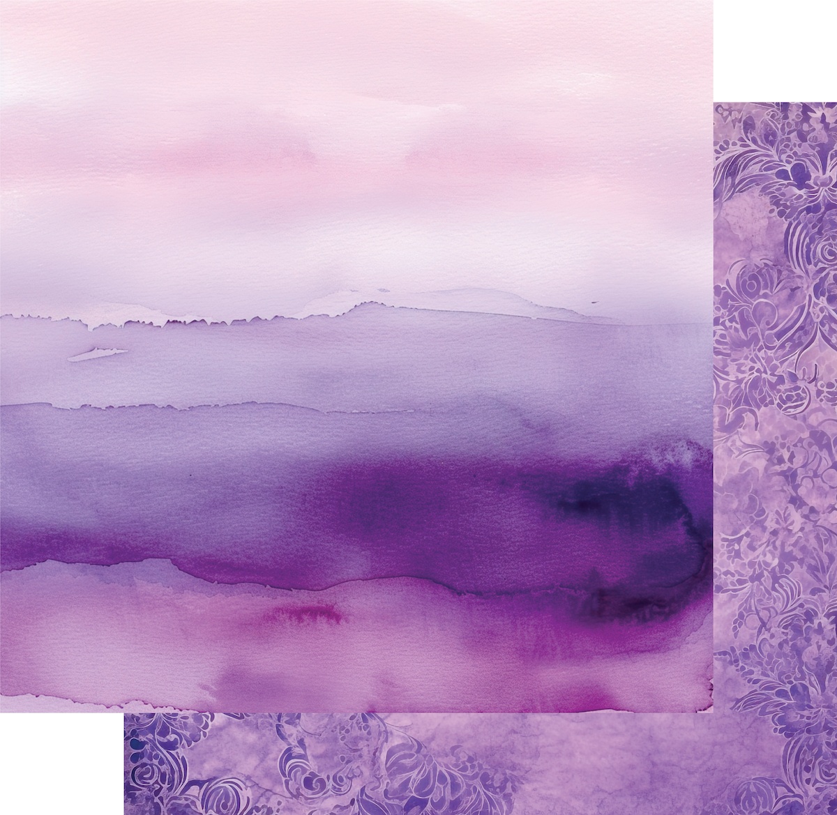 Uniquely Creative - Layers of Lilac Paper (Ultraviolet Delight Collection)