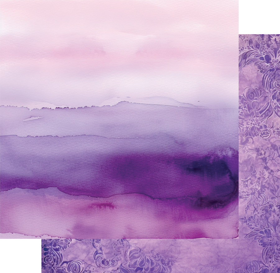 Uniquely Creative - Layers of Lilac Paper (Ultraviolet Delight Collection)