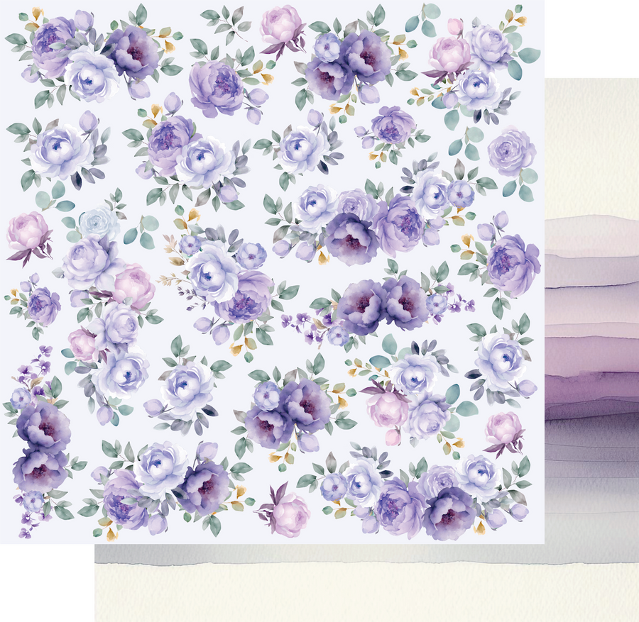 Uniquely Creative - Lavender Breeze Paper (Ultraviolet Delight Collection)